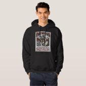 Veste À Capuche Chemise de skate longboard Jésus chrétien (Devant entier)