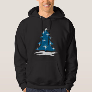 Veste À Capuche Chemise de vacances classique Hoodie Sapin de Noël