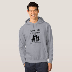Veste À Capuche Chemise démocrate pour l'humanité