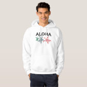 Veste À Capuche Chemise d'Hawaï - Aloha (Devant entier)