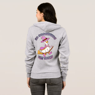 Veste À Capuche Chemise drôle de sorcière oie
