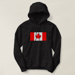 Veste À Capuche Chemise du drapeau du Canada Chemises personnalisé