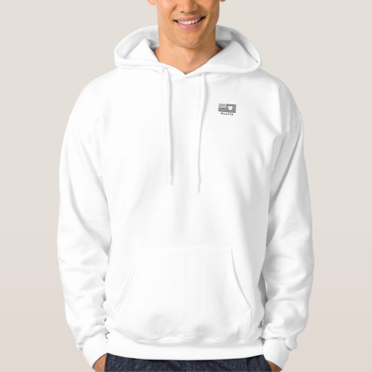 Veste À Capuche Chemise HeartUSA (Devant)