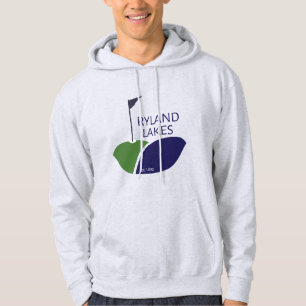 Veste À Capuche Chemise Homme - Logo Moderne du Lac (Grand)