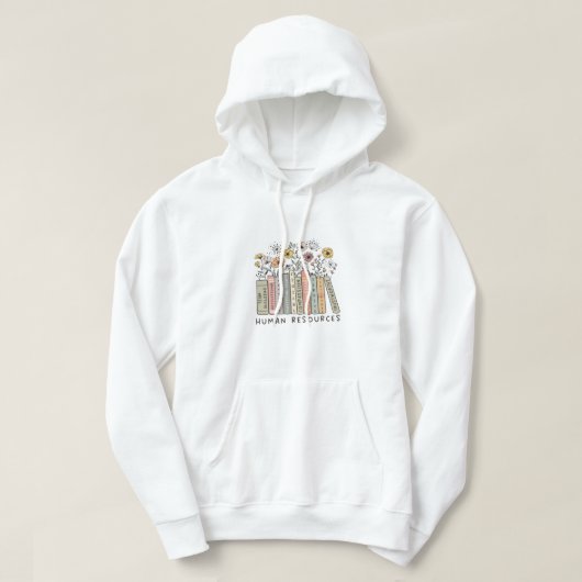 Veste À Capuche Chemise Ressources Humaines (Design devant)