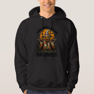 Veste À Capuche Chemise sorcière citrouille épouvantail Halloween