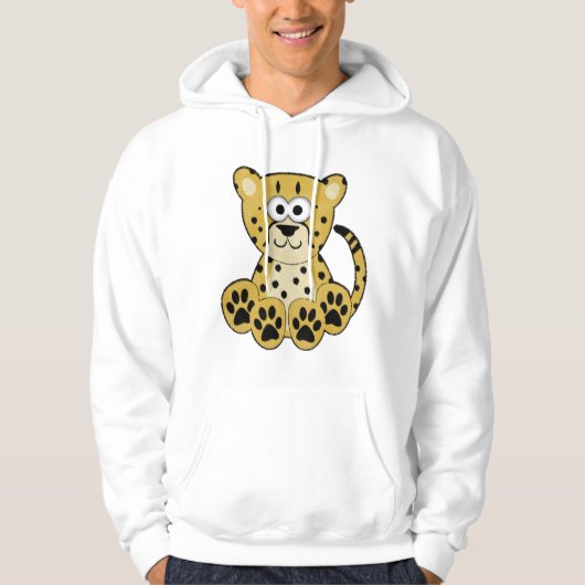 Veste À Capuche Chemises de guépard (Devant)