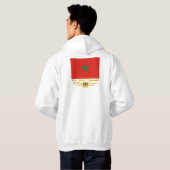 Veste À Capuche Chemises "Marocaine Pride 2" (Dos entier)