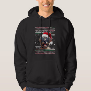 Veste À Capuche Cher doux X mas Père Noël Bernese Mountain Dog Chr