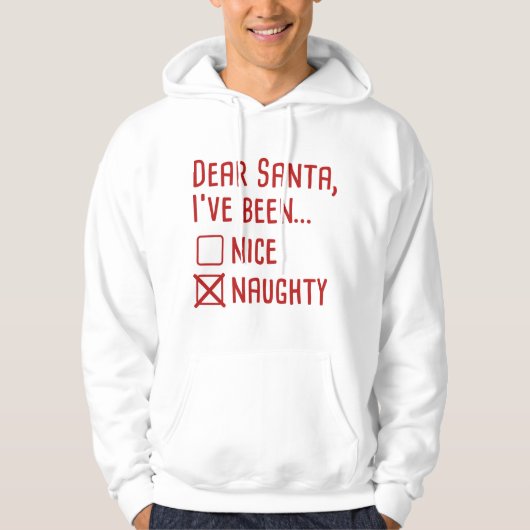 Veste À Capuche Cher Père Noël (Devant)