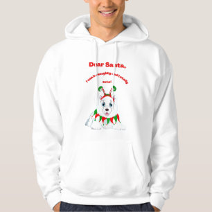 Veste À Capuche Cher Père Noël, Je peux être un Samoyed mignon et