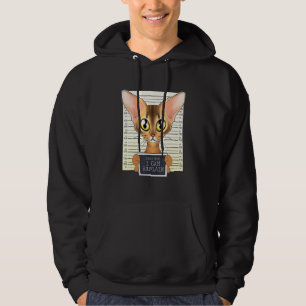 Veste À Capuche Chère Maman, Je Peux Expliquer I Abyssinian Chat M