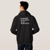Veste À Capuche chère personne derrière moi (Dos entier)