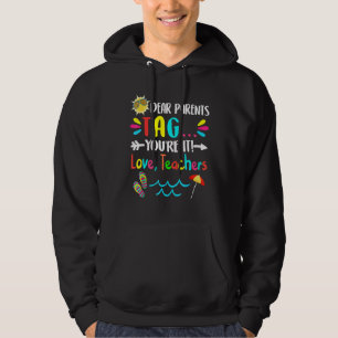 Veste À Capuche Chers parents Étiquette Vous êtes ça l'amour Ensei