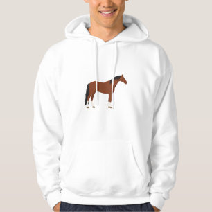 Veste À Capuche Cheval Design
