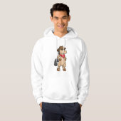 Veste À Capuche Cheval en cow-boy (Devant entier)