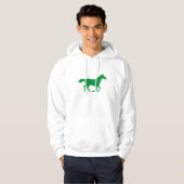 Veste À Capuche Cheval galopant (Devant entier)