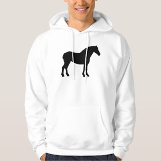 Veste À Capuche Cheval (noir)