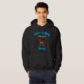 Veste À Capuche Cheval pour garçons (Devant entier)