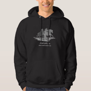 Veste À Capuche Chevaux courants, Xhi-LARA-te., www.LarasCreation