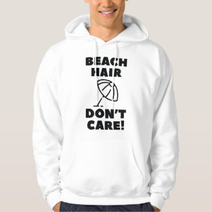 Veste À Capuche Cheveux de plage, on s'en fiche !