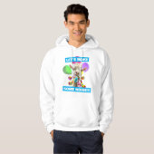 Veste À Capuche Chèvre avec des pétards de fête (Devant entier)