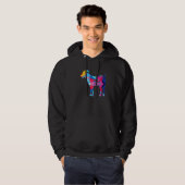 Veste À Capuche Chèvre Chèvres Graphique Coloré (Devant entier)