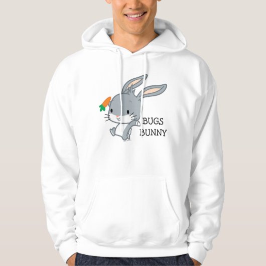 Veste À Capuche Chibi BUGS BUNNY™ Avec Carotte (Devant)