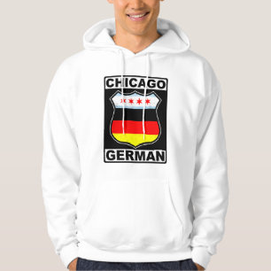 Veste À Capuche Chicago Allemand Américain