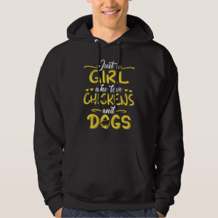 Veste À Capuche Chicken Chien Maman Fermière Femme Femme Femme