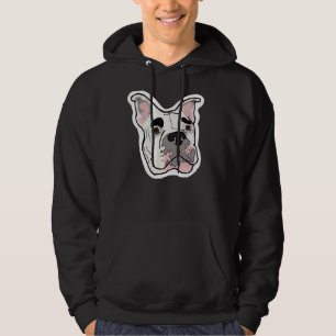Veste À Capuche Chien à mâchoires de Bulldog