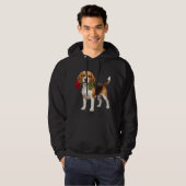 Veste À Capuche Chien Beagle Mignon (Devant entier)