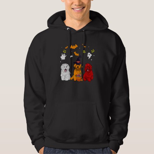 Veste À Capuche Chien Bichon frisé (Devant)