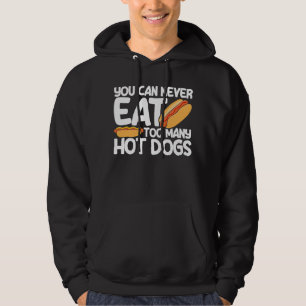 Veste À Capuche Chien Chaud Adulte Vous Ne Pouvez Jamais Manger Tr