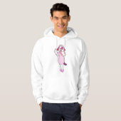 Veste À Capuche Chien comme infirmière (Devant entier)