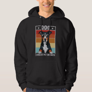 Veste À Capuche Chien Coolest Animaux Sur Terre Retro Lunettes de