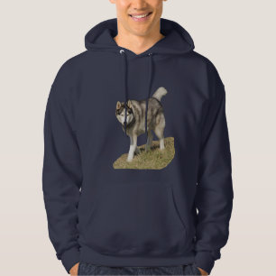 Veste À Capuche Chien de chien de traîneau sibérien