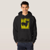 Veste À Capuche Chien de Corgi Funny (Devant entier)