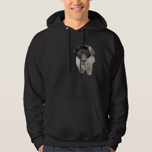 Veste À Capuche Chien de Havanese (Devant)