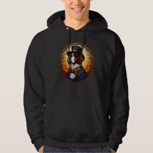 Veste À Capuche Chien de papa maman Saint-Bernard coloré meilleur