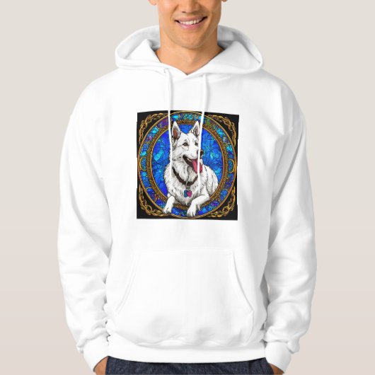 Veste À Capuche Chien de race Cool (Devant)