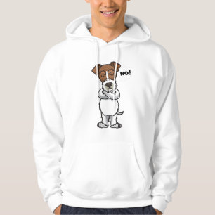 Veste À Capuche Chien de Terrier renard de fil têtu