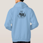 Veste À Capuche Chien Demon Vintage Funny migre (Dos)