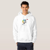 Veste À Capuche chien drôle (Devant entier)