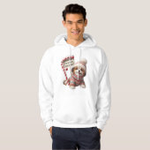 Veste À Capuche Chien drôle "Pas question que je parte avec la nei (Devant entier)