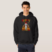 Veste À Capuche Chien Eskimo Américain Heureux Hellothanksmas (Devant entier)