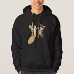 Veste À Capuche Chien Fox mignonne Animaux Pooch Petit Fox Enfant