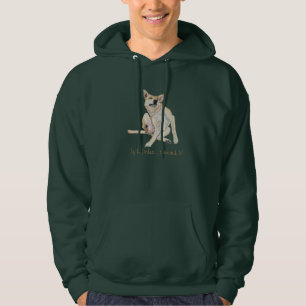 Veste À Capuche chien irritant rayant la peinture avec le slogan