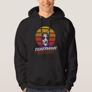Veste À Capuche Chien le plus frais Dobermann