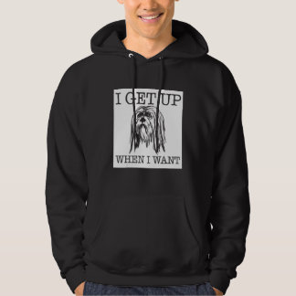Veste À Capuche Chien Lhasa Apso